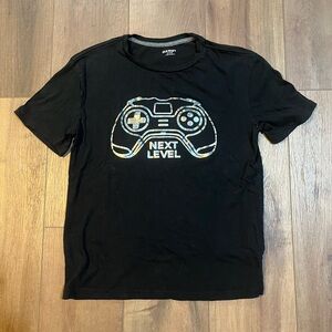 Old Navy Big Kids Black Gaming Controller Graphic Tee (XL)